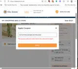 GETEXTRACASHBACKOFRS.5000 coupon verification screenshot