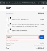 FARM25 coupon verification screenshot