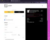 The Luxury Direct coupon verification screenshot