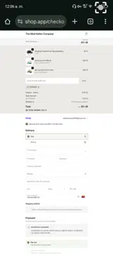 OCHOA25 coupon verification screenshot