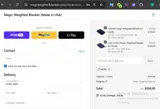 Magic Weighted Blanket coupon verification screenshot