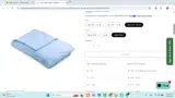 Magic Weighted Blanket coupon verification screenshot
