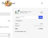 FALLSALE coupon verification screenshot