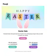 EASTER25 coupon verification screenshot