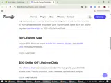 EASTER25 coupon verification screenshot