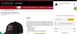 WelcomeBack-10 coupon verification screenshot