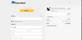 MODERN20 coupon verification screenshot