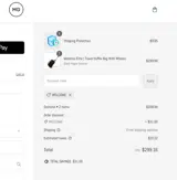 WELCOME coupon verification screenshot