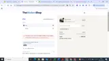 The Modern Shop coupon verification screenshot