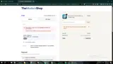 The Modern Shop coupon verification screenshot