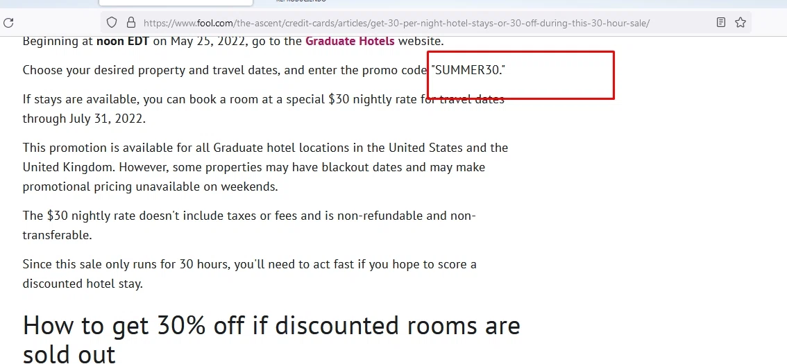 The Motley Fool checkout page showing The Motley Fool promo code box | Screenshot taken by SimplyCodes community member on Aug 19, 2022