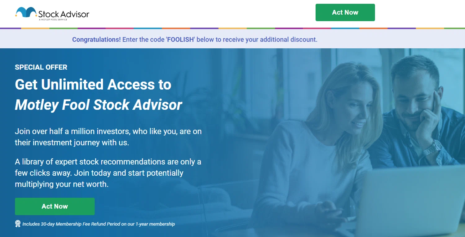 The Motley Fool checkout page showing The Motley Fool promo code box | Screenshot taken by SimplyCodes community member on Mar 30, 2024