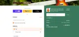 The Music Zoo coupon verification screenshot