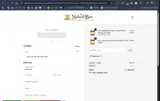 The Naked Bee coupon verification screenshot