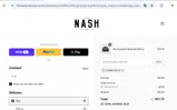 The Nash Collection coupon verification screenshot