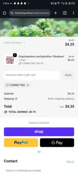 CONNIE-TNG coupon verification screenshot