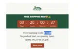 Free08 coupon verification screenshot