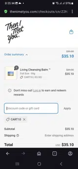 Then I Met You coupon verification screenshot