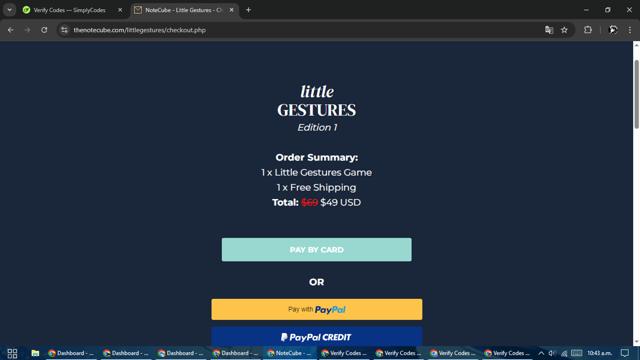 NoteCube checkout page showing NoteCube promo code box | Screenshot taken by SimplyCodes community member on Mar 9, 2025