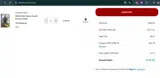 WELCOME10 coupon verification screenshot