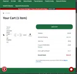 STARFUDGE coupon verification screenshot