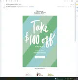POWERSHOE coupon verification screenshot