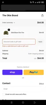 MERRY40 coupon verification screenshot