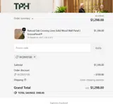VICENTE100 coupon verification screenshot