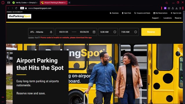 The Parking Spot Promo Codes - 25% Off Coupons Aug 2025