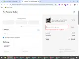 FATHERS25 coupon verification screenshot