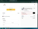 The Pet Pillow coupon verification screenshot