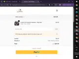 The Pet Pillow coupon verification screenshot