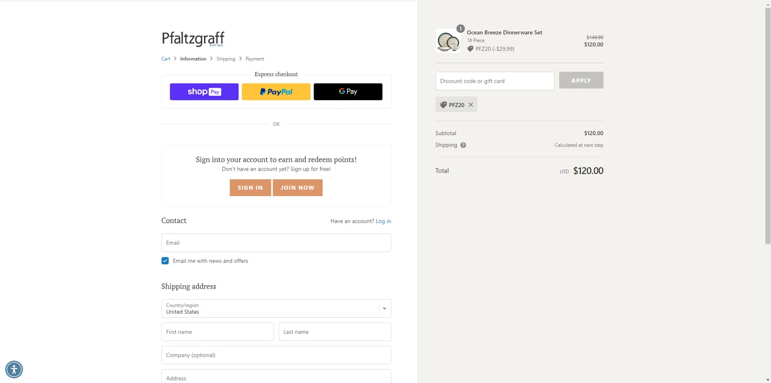 Pfaltzgraff Promo Codes 40 Off July 2024