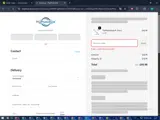 BOO20 coupon verification screenshot