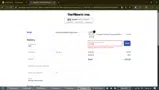 The Pillow Home coupon verification screenshot