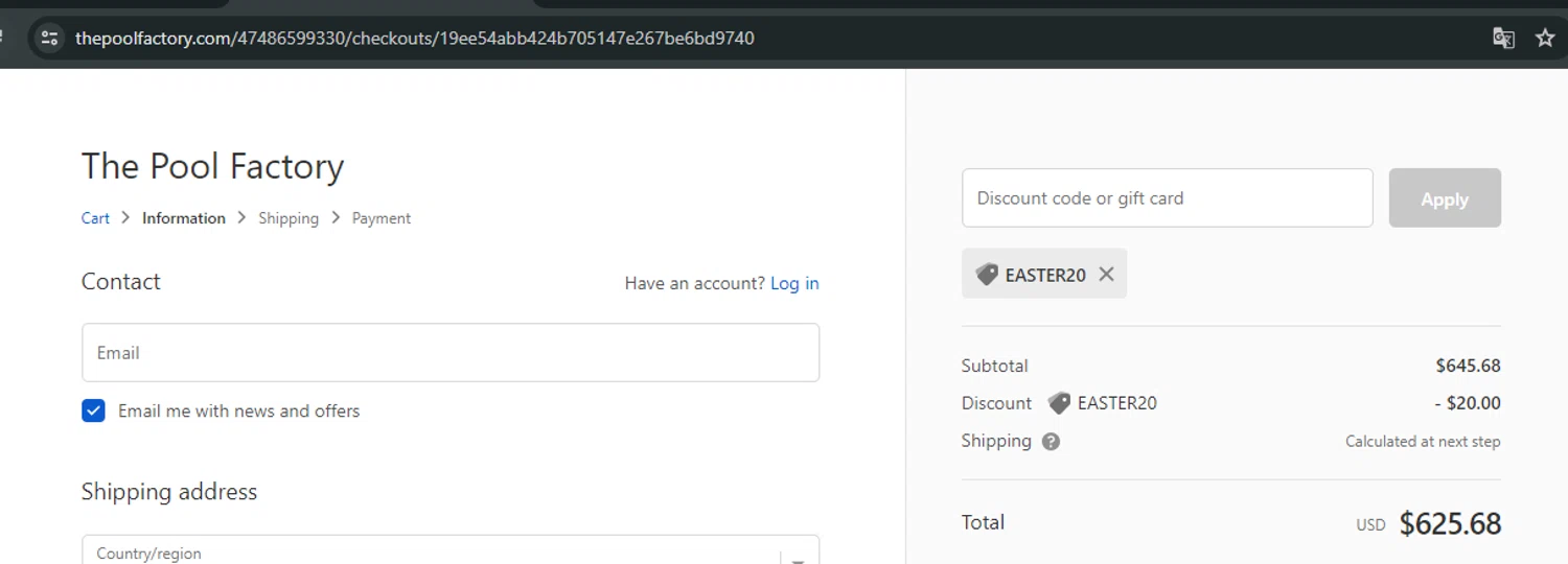 The Pool Factory Promo Codes 100 Off April 2024