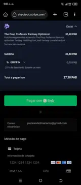 GRIFFIN coupon verification screenshot