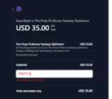 PROPTJ25 coupon verification screenshot