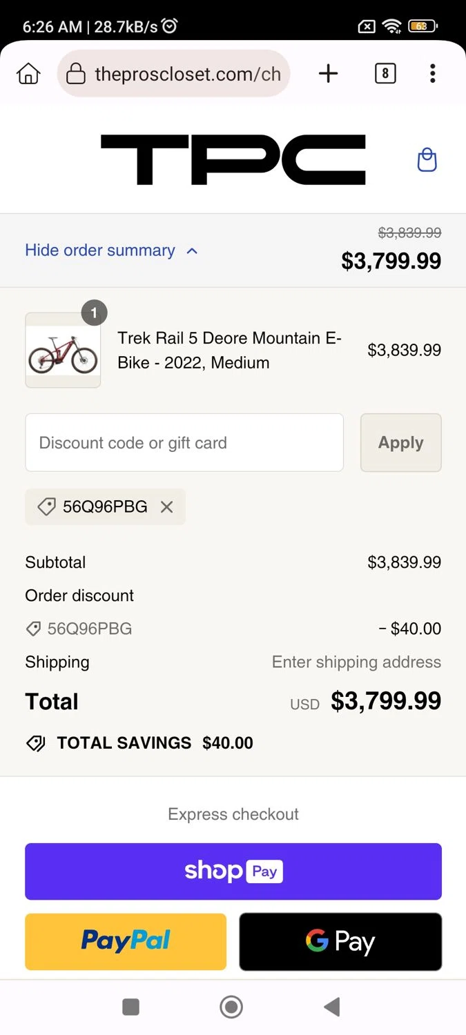 how to use The Pro's Closet coupons