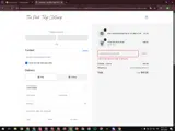 The Pink Tulip Clothing coupon verification screenshot