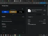 Therapy Clean coupon verification screenshot