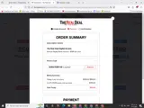 SUBSCRIBE100 coupon verification screenshot