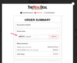 SAVE10 coupon verification screenshot