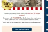 The Real Estate Business School coupon verification screenshot