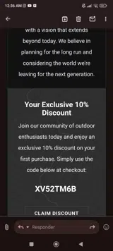 XV52TM6B coupon verification screenshot