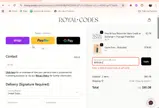 KATHALL coupon verification screenshot