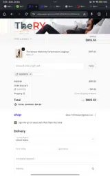 TheRY coupon verification screenshot