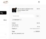 The Salty Medic coupon verification screenshot