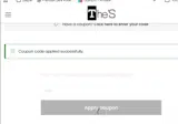 sha coupon verification screenshot