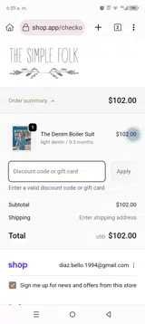 STEPHMARIE20 coupon verification screenshot